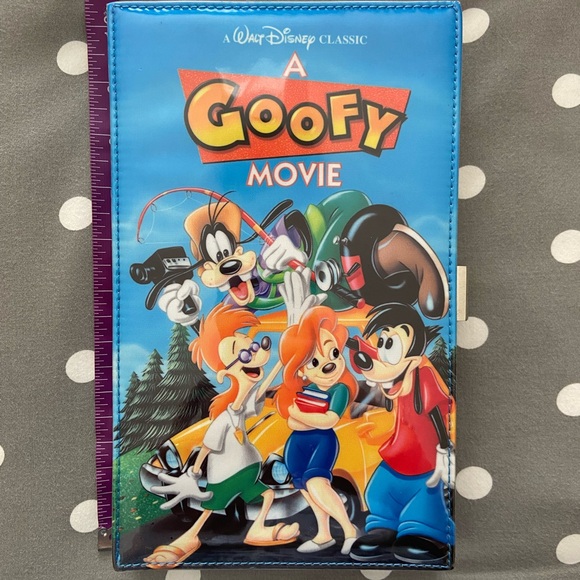 Disney Handbags - Disney VHS Style Goofy Movie Clutch